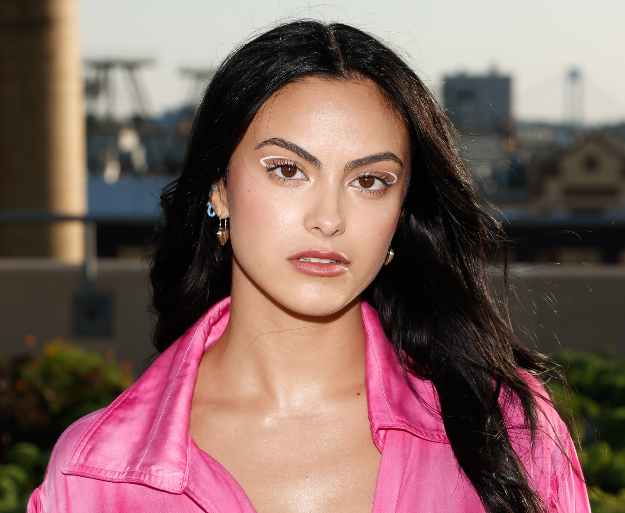 Fashion, Shopping & Style | Camila Mendes Was Covered in Hot Pink Bows in  the Front Row at Fashion Week | POPSUGAR Fashion UK Photo 6
