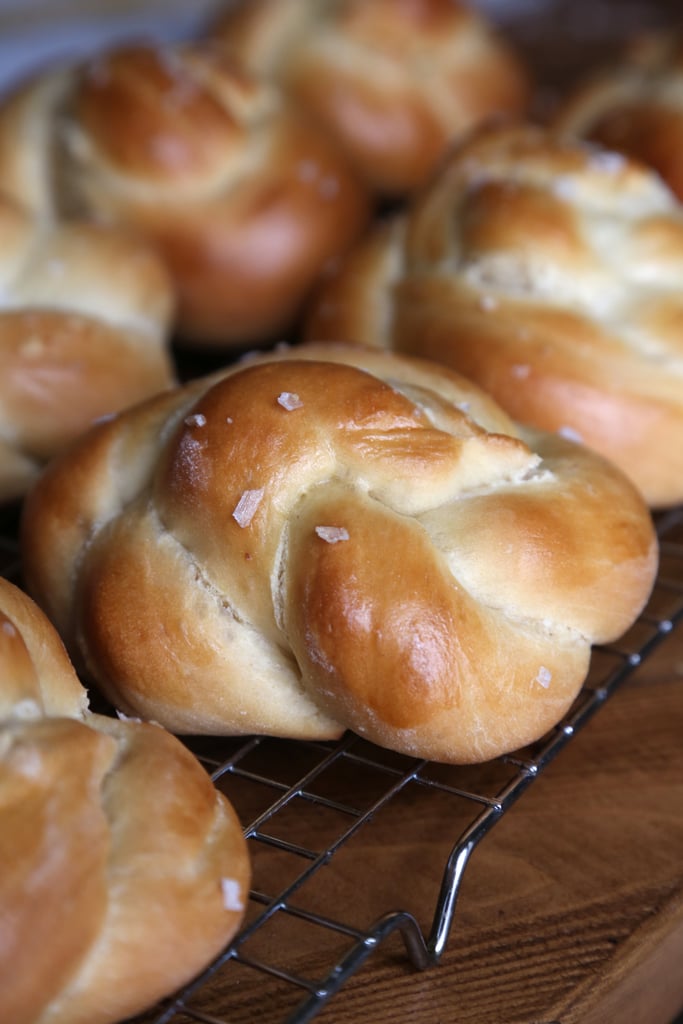How to Braid Challah Bread Rolls