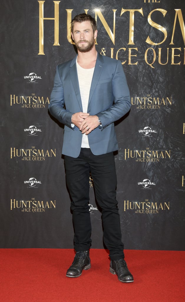 Chris Hemsworth at Huntsman Winter's War Germany Pictures