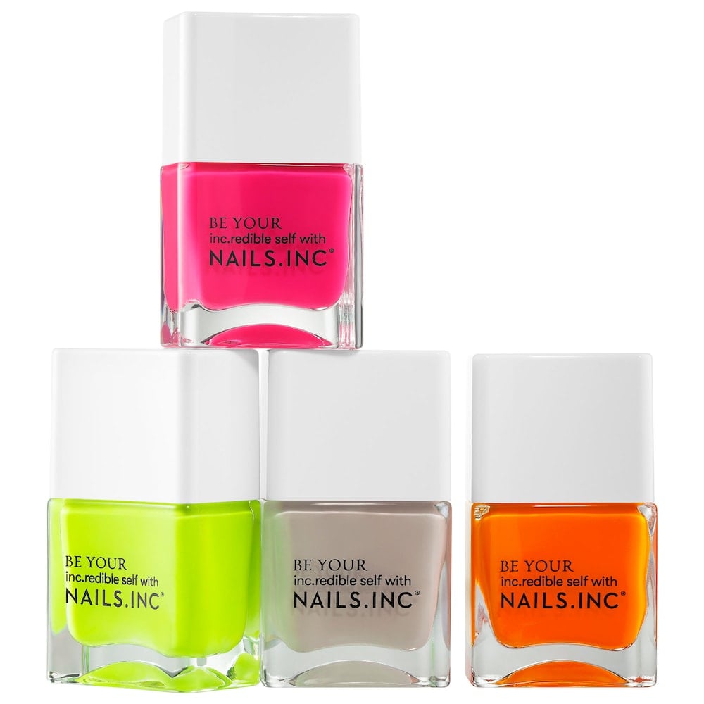 For the Mani/Pedi Enthusiast: Nails Inc. Naked In Neon Nail Polish Set