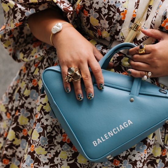 Wallpaper Nails at New York Fashion Week