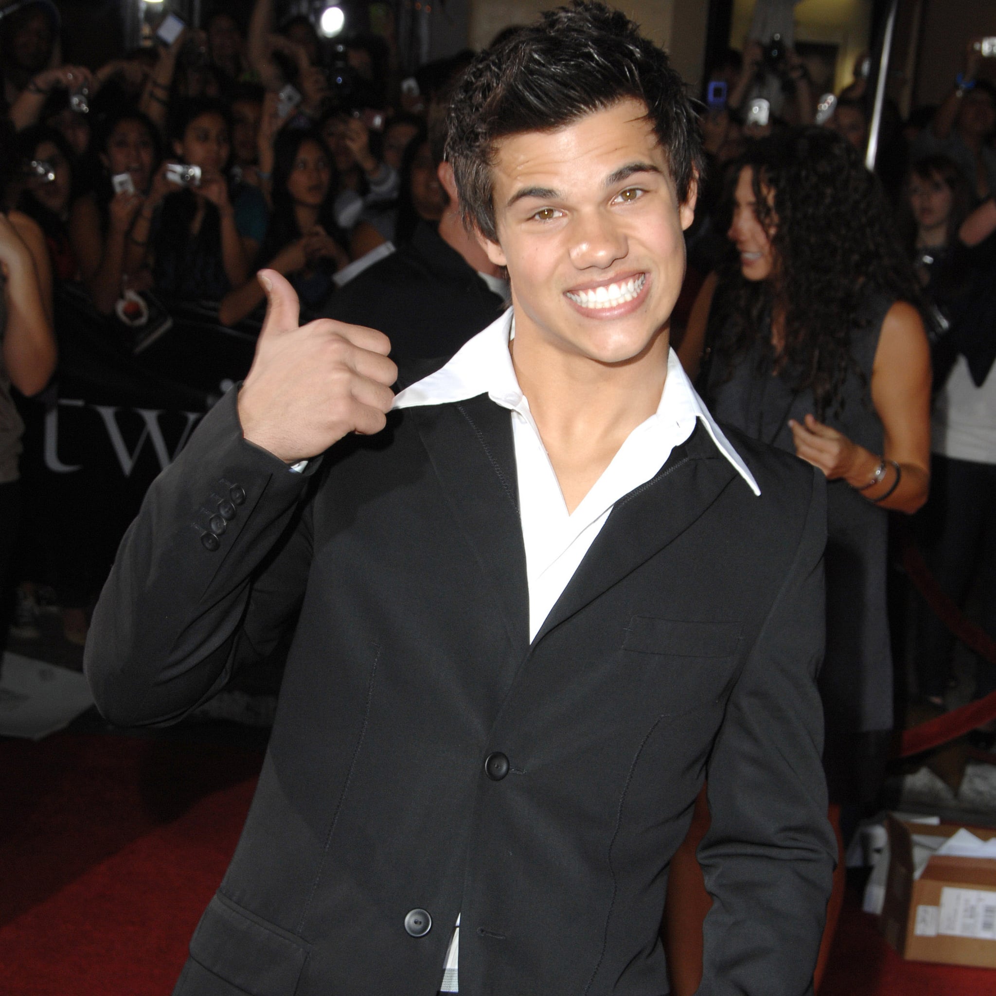 Taylor Lautner 2008 First And Last Twilight Premiere Pictures Popsugar Celebrity Photo 11