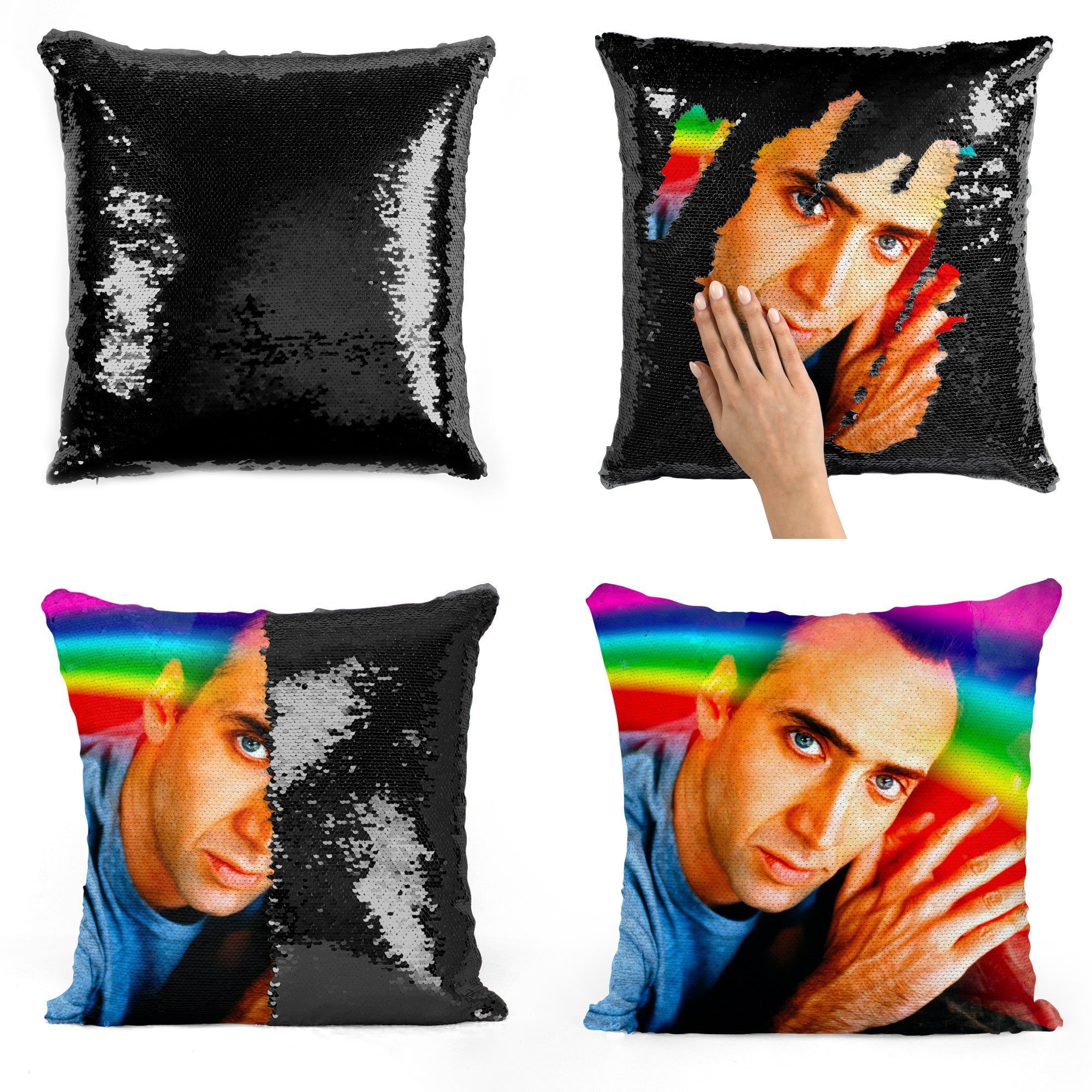 Nicolas cage reveal pillow sale