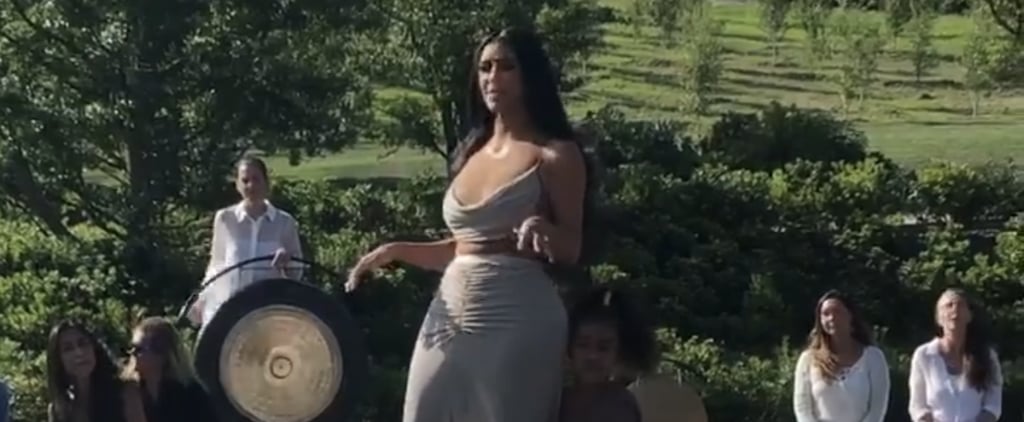 Kim Kardashian CBD Meditation Baby Shower Photos April 2019