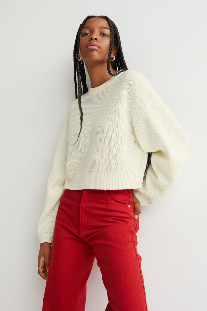 For an Everyday Piece: Rib-Knit Sweater