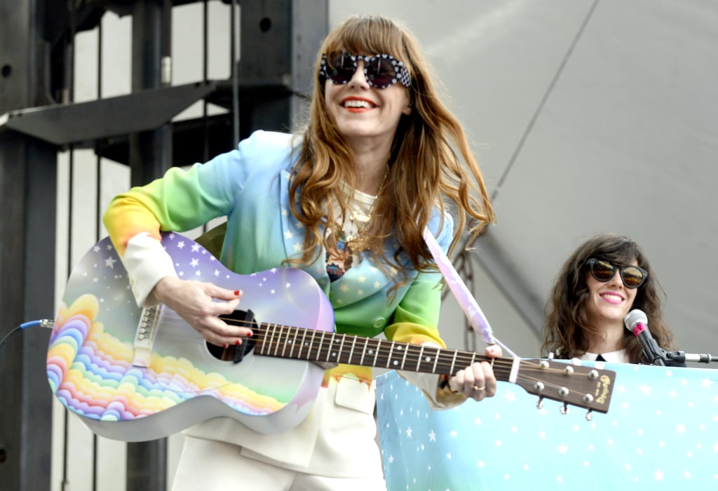 Jenny Lewis took the stage on Sunday at the Outside Lands Music and Arts Festival in San Francisco.