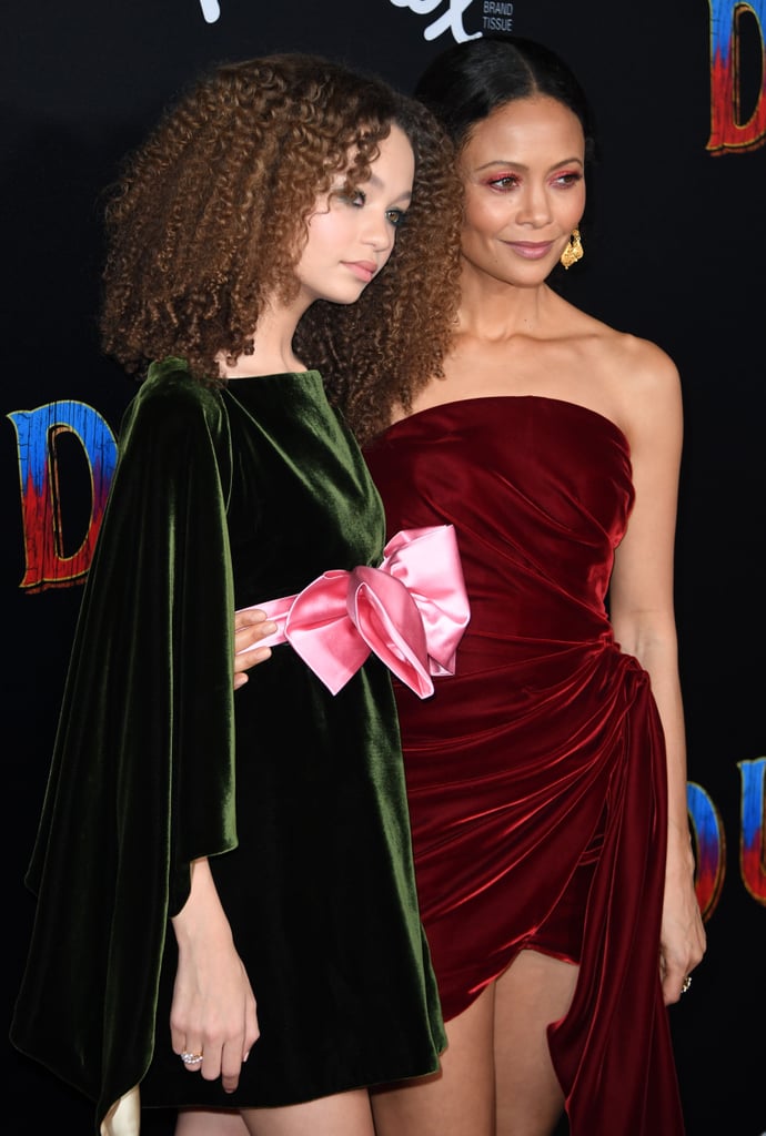 Thandie Newton and Her Family at the Dumbo Premiere in LA