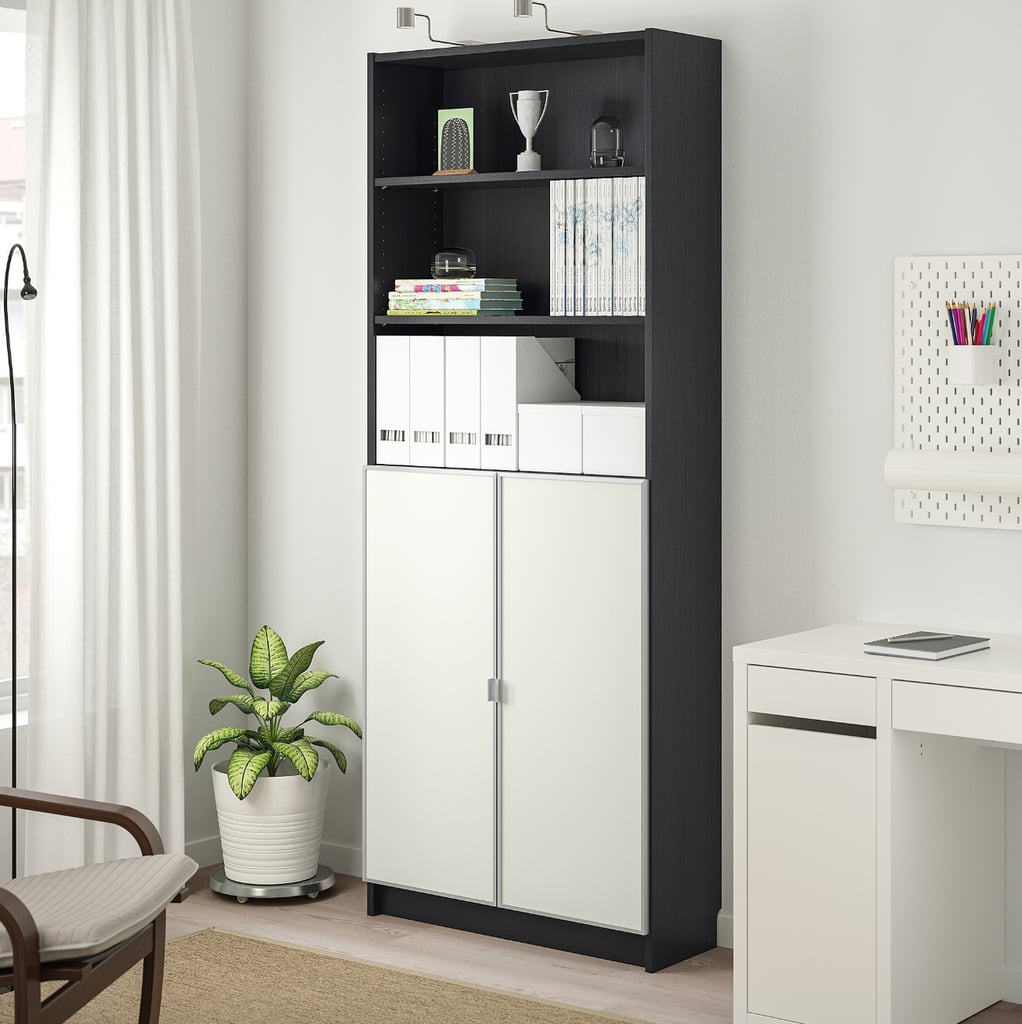 Billy Bookcase With Doors Best Ikea Living Room Furniture