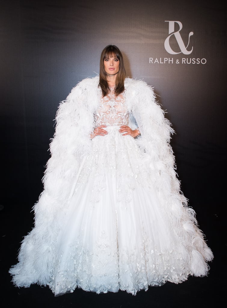 Alessandra Ambrosio on Ralph and Russo Runway Spring 2017