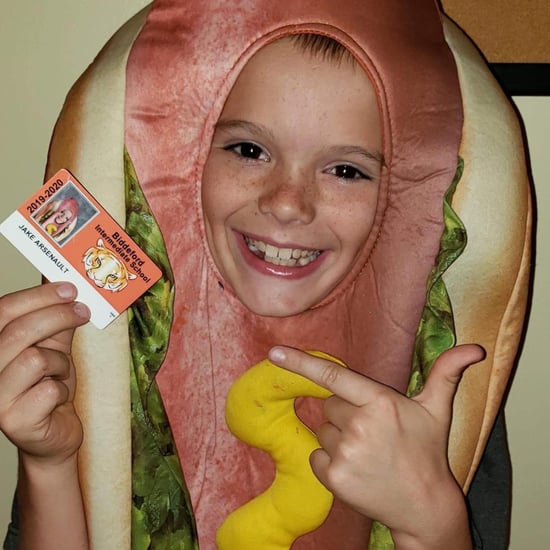 9-Year-Old Boy Dressed as a Hot Dog For School Picture Day
