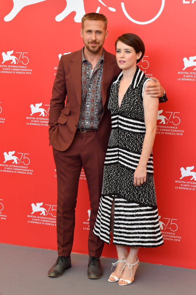 With Claire Foy.