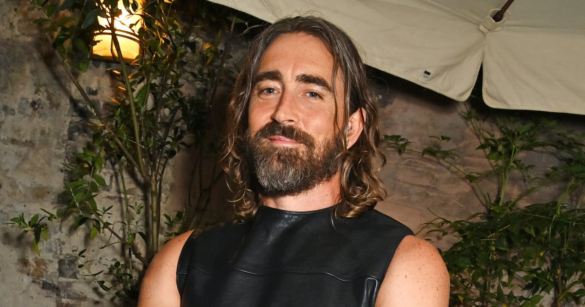 Lee Pace Wears Sleeveless Leather Top to Foundation Premiere