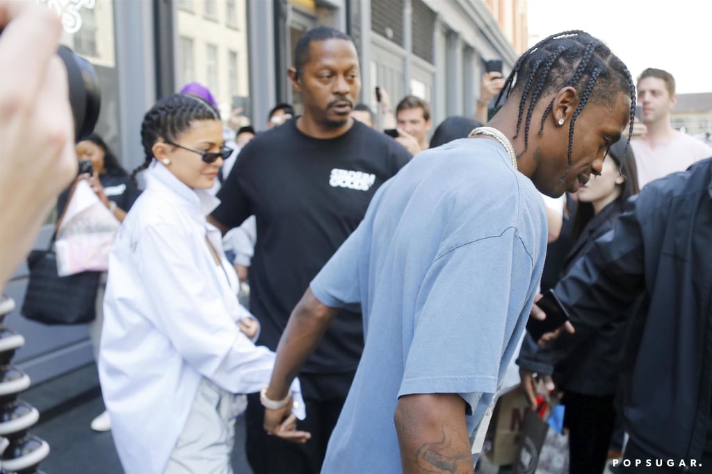 Kylie Jenner and Travis Scott Kissing in NYC May 2018