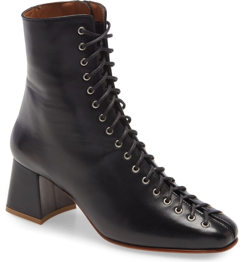 By Far Becca Lace-Up Bootie