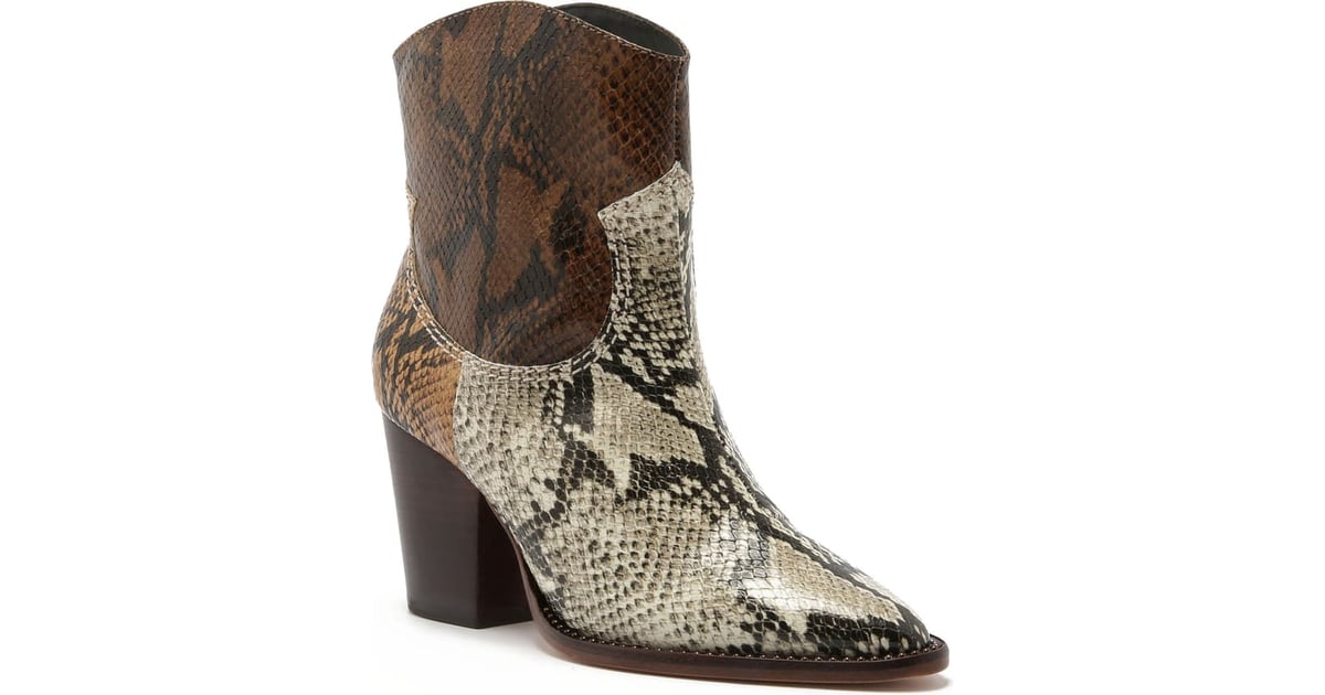 Schutz Haven Cowboy Boots | Best Snakeskin Shoes 2019 | POPSUGAR ...