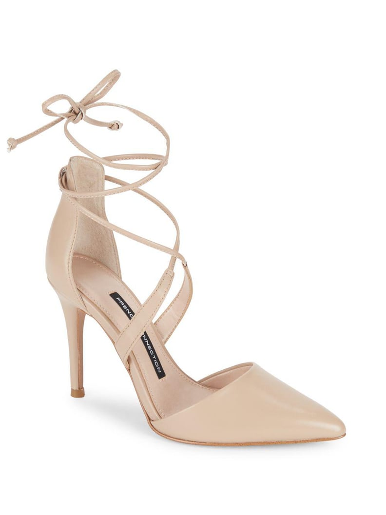 French Connection Elise Strappy Point Toe Pumps