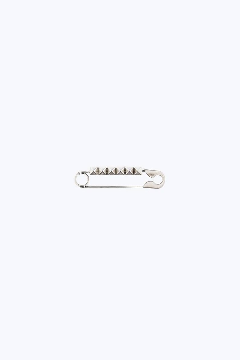 Marc Jacobs Contemporary Large Studded Safety Pin Brooch