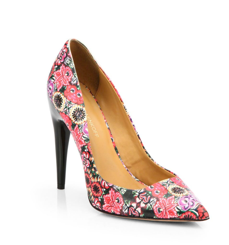 Rebecca Minkoff Floral-Print Pumps