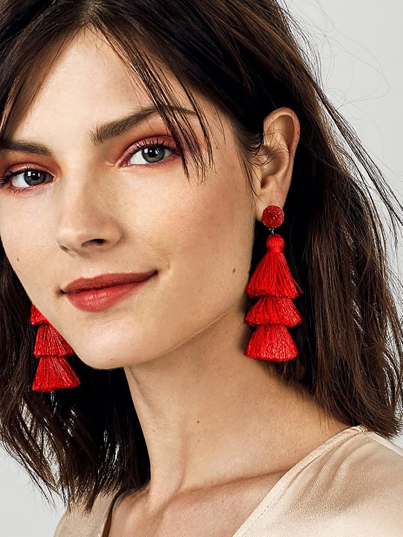 Me&Hz Colorful Layered Tassel Earrings