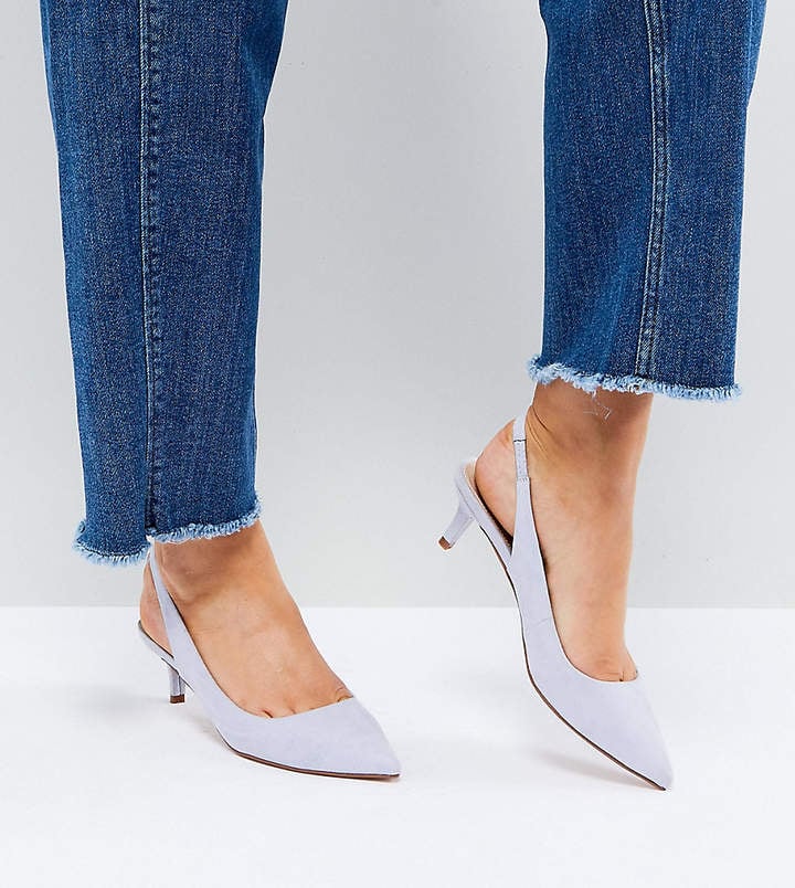 ASOS Slingback Kitten Heels