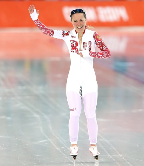 Speed Skater Wardrobe Malfunction at 2014 Olympics