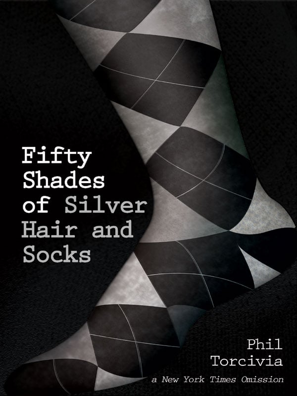 Fifty Shades of Silver Hair and Socks