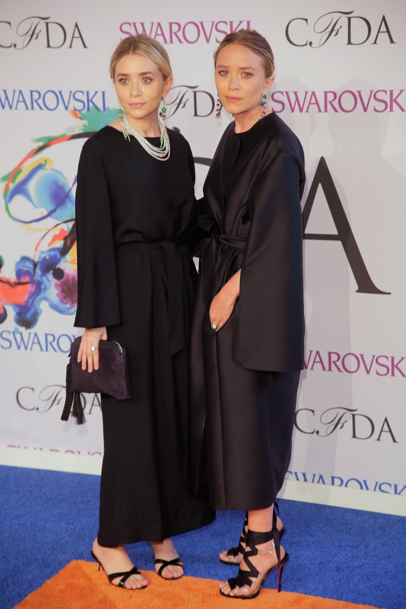 Ashley and Mary-Kate Olsen at the 2014 CFDA Awards