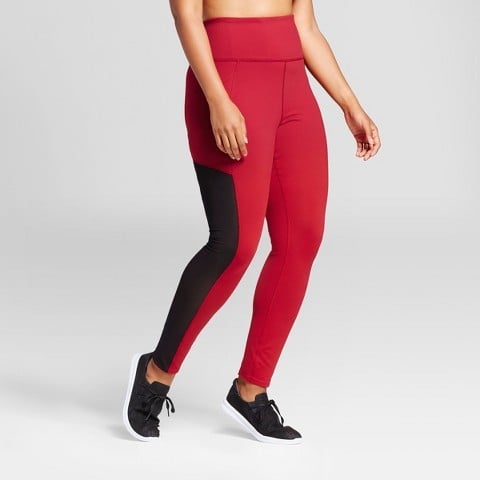 JoyLab, Pants & Jumpsuits, Womens Highrise Wrap Waistbandleggings Joylab  Wine Red Xl