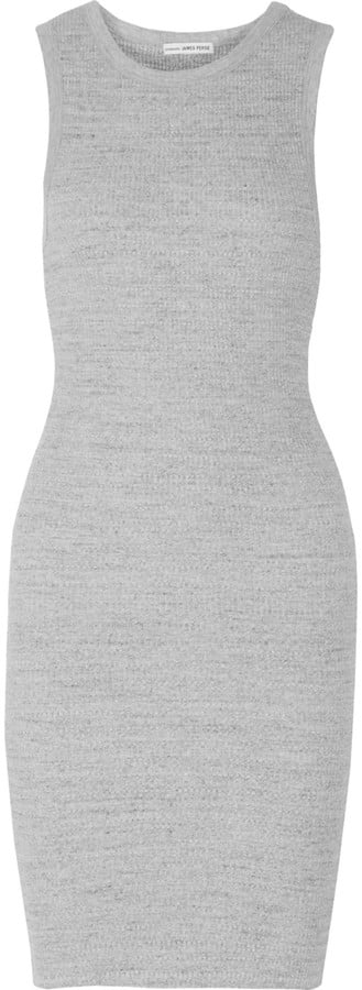 James Perse Ribbed Stretch-Cotton Dress ($225)