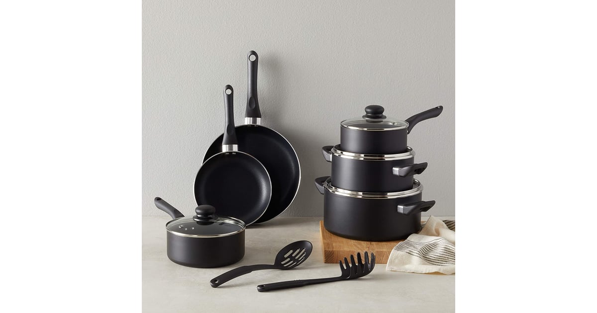 Top Rated Kitchen Product Amazon Basics NonStick Cookware Set Top