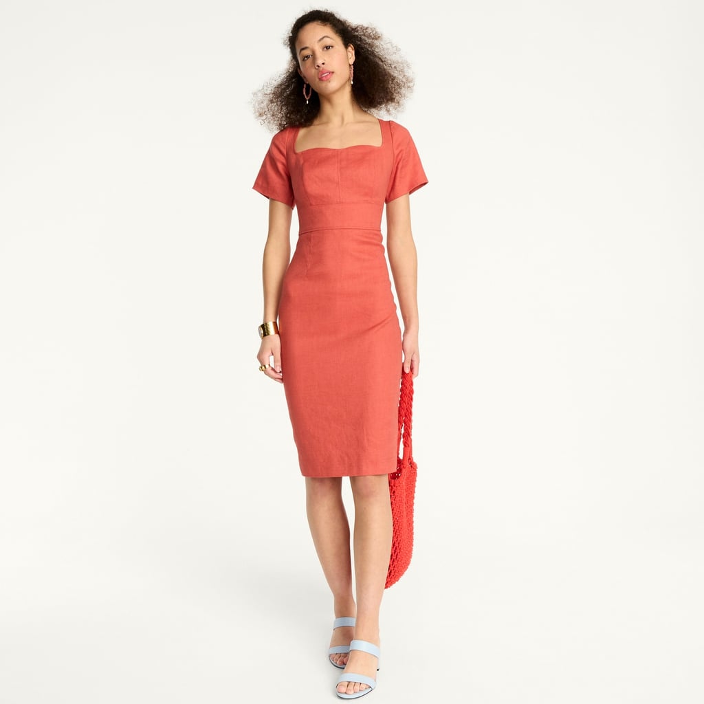 J.Crew Sweetheart Sheath Dress