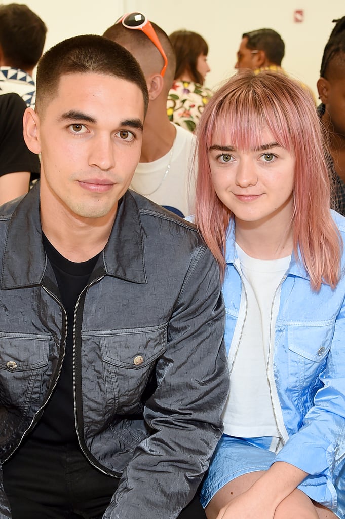 Maisie Williams and Reuben Selby Cute Pictures