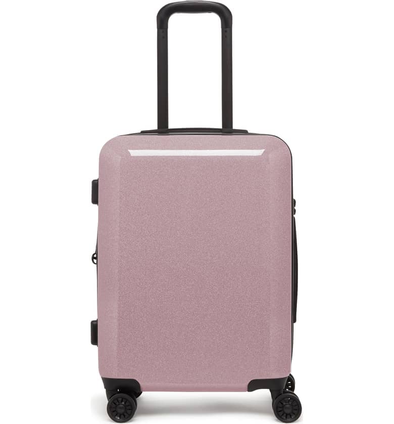 Calpak Medora Glitter 20-Inch Hardshell Spinner Carry-On Suitcase ...