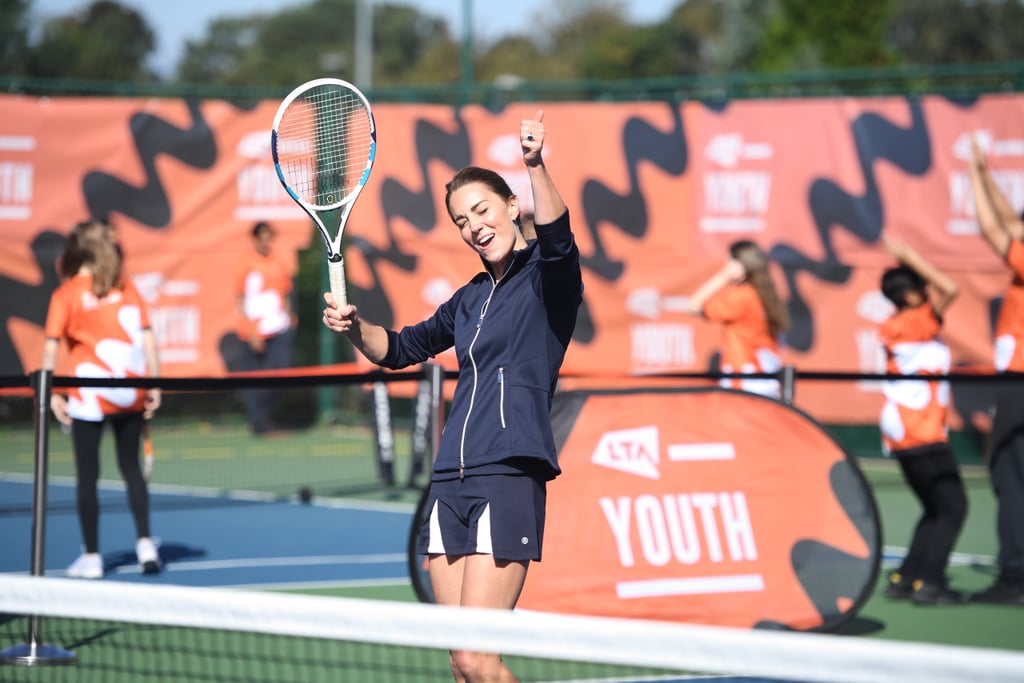 Kate Middleton Plays a Game of Tennis With Emma Raducanu