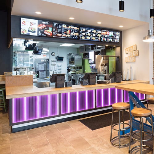 Photos of Taco Bell's First Cantina Restaurant