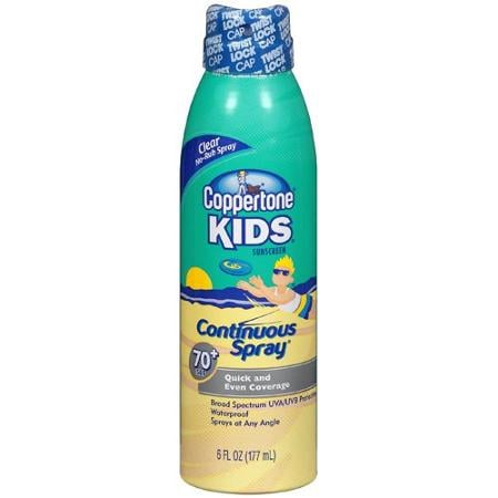 Coppertone Sunscreen Continuous Spray, Kids, SPF 70+