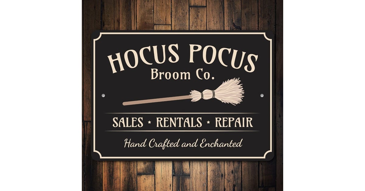 Hocus Pocus Sign Yes Etsy Has Fangtastic Halloween Decorations