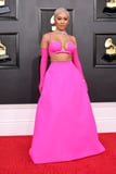 Celebrities Wore Pink at the Grammys as a Form of “Dopamine Dressing”