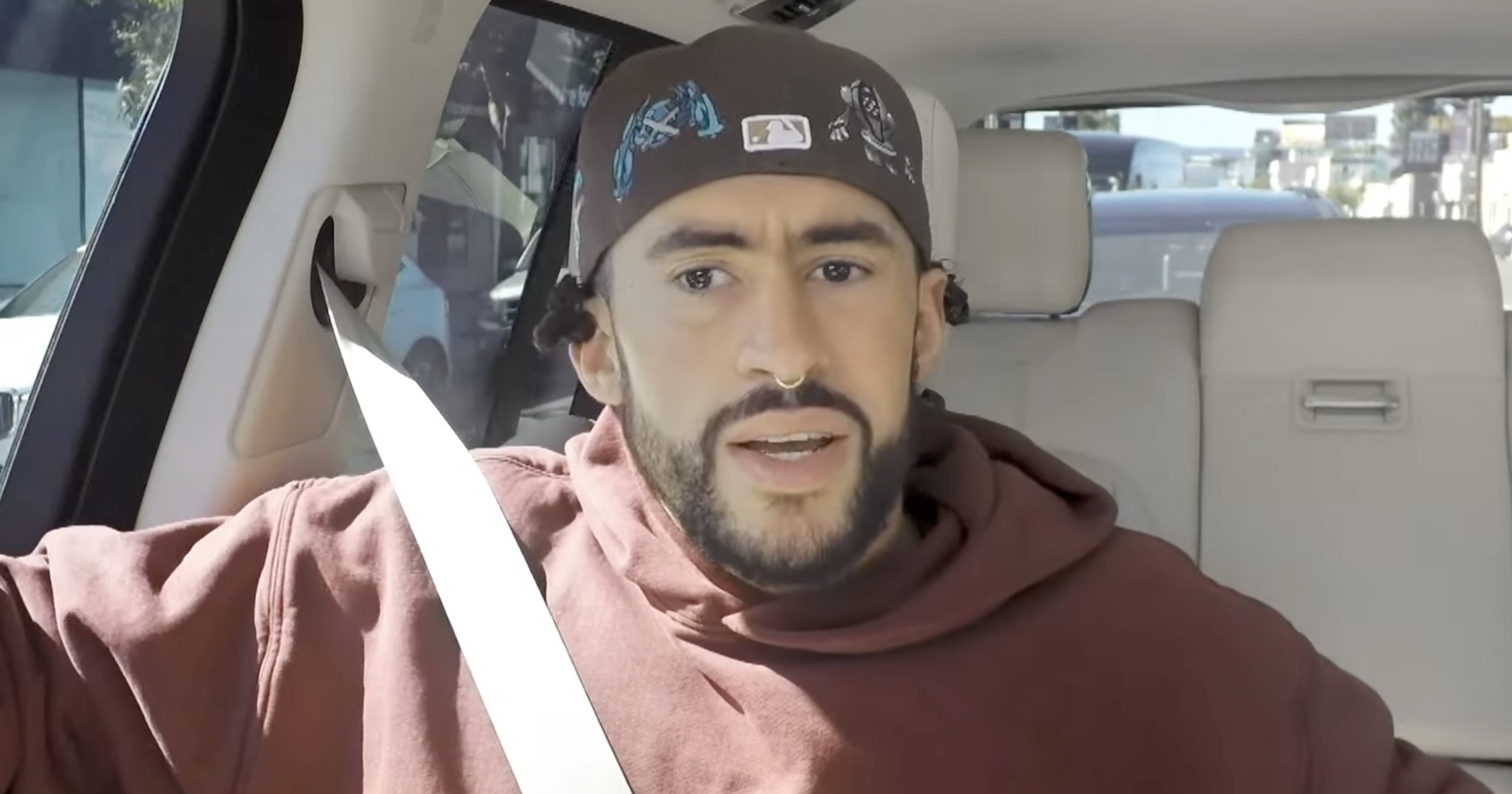 Bad Bunny Talks Grammys in Carpool Karaoke Video POPSUGAR Entertainment