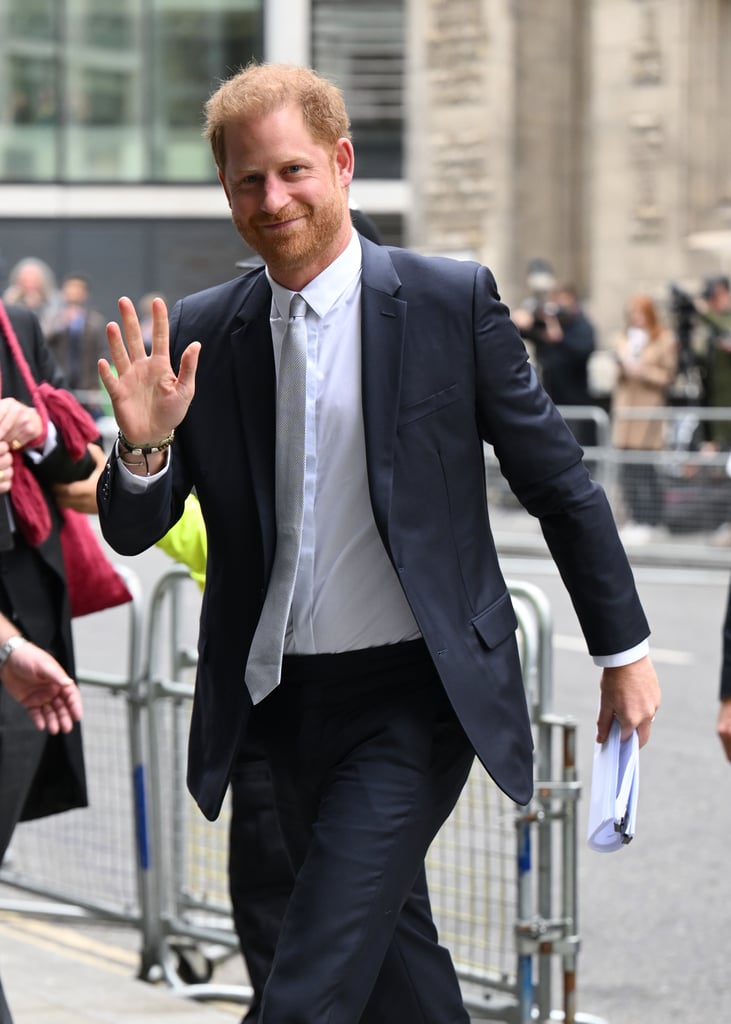 Prince Harry at High Court on 7 June