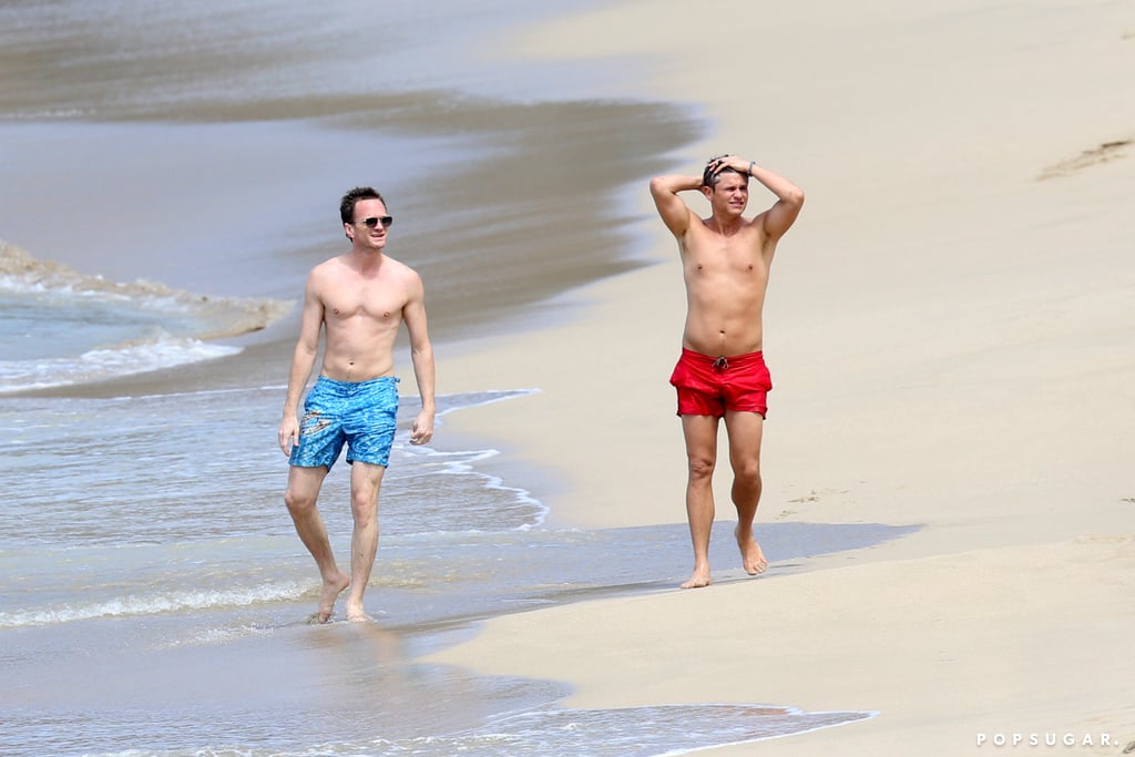 Neil Patrick Harris David Burtka Vacation Photos Feb. 2016