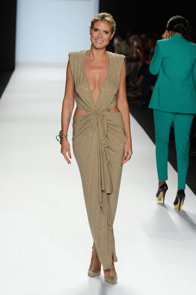 Heidi Klum in a Cutout Alexandre Vauthier at a 2013 Project Runway Event