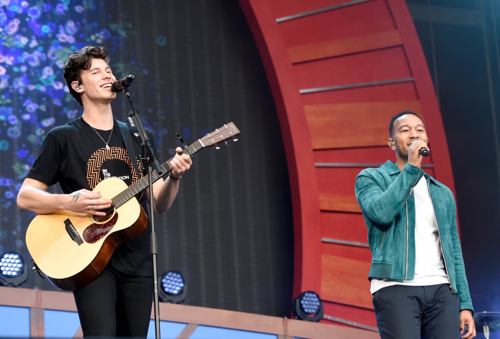 Shawn Mendes and John Legend