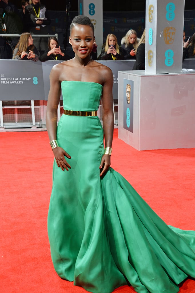 Lupita Nyong'o at the BAFTAs 2014 | Pictures