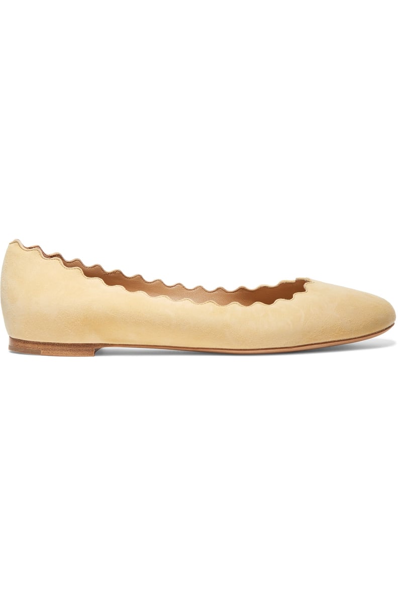 Our Pick: Chloé Lauren Scalloped Flats