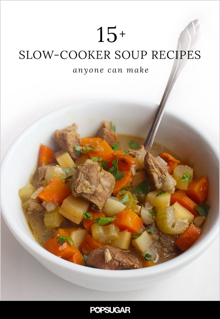 Easy Healthy Slow Cooker Soup Recipes ~ Crockpot Lentil Soup ...