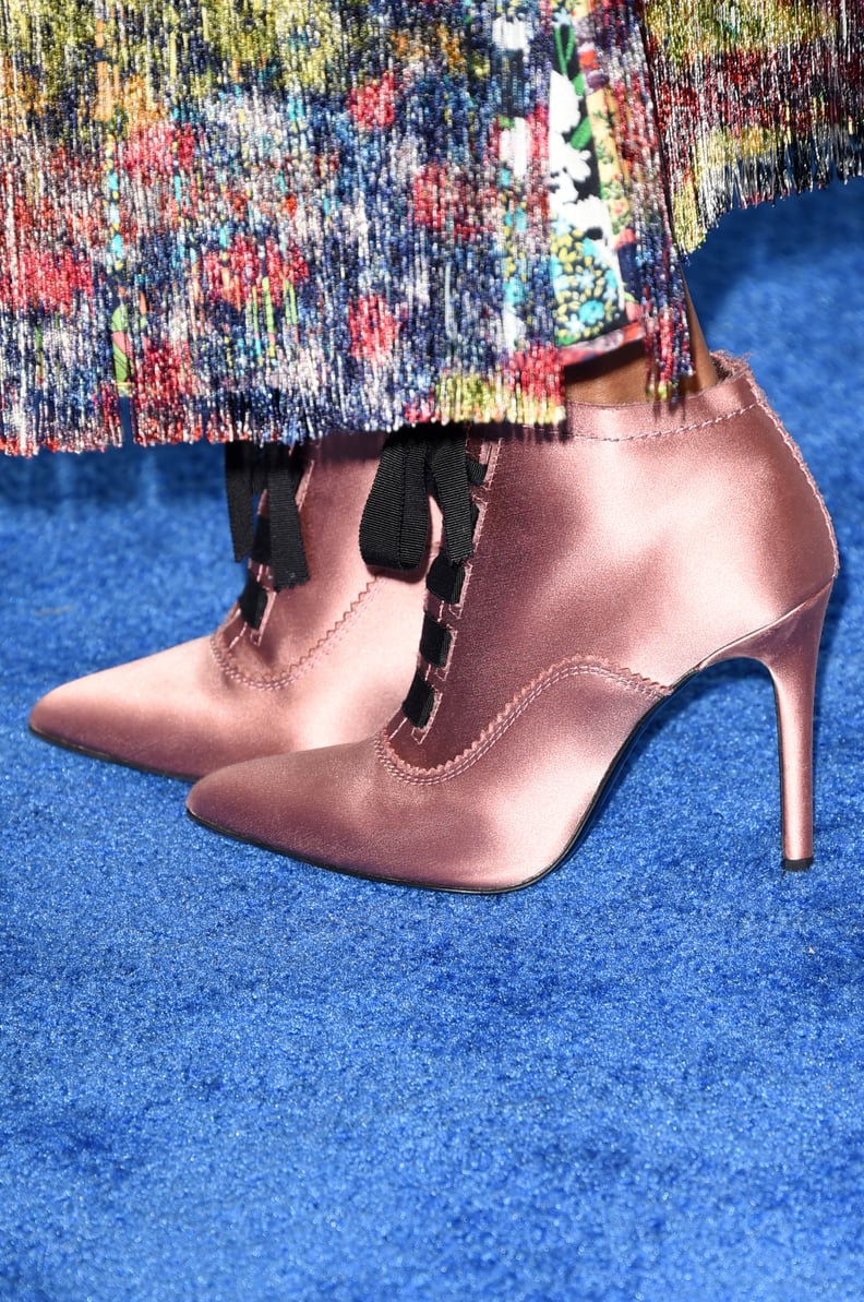 Close-Up of Her Boots