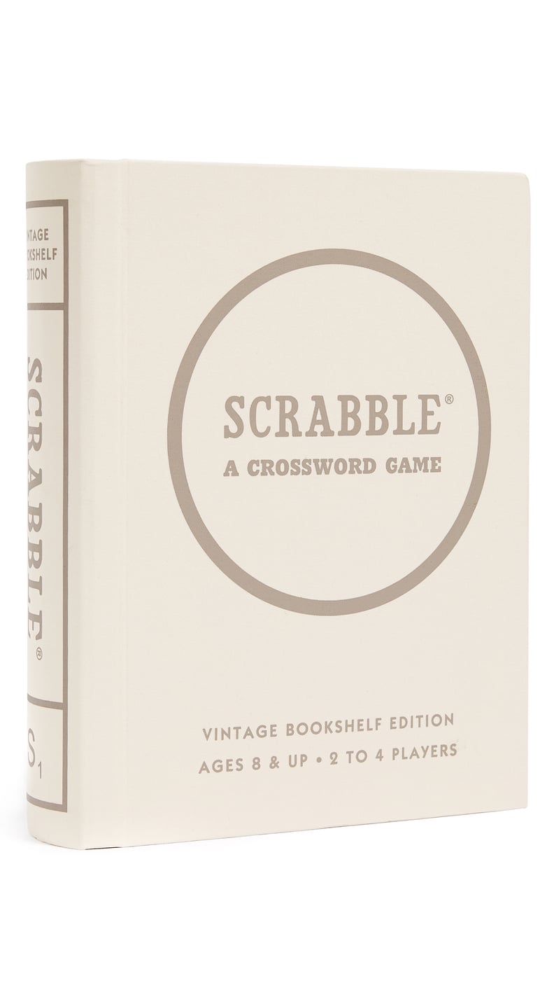 An Elevated Board Game: Scrabble Vintage Bookshelf Edition