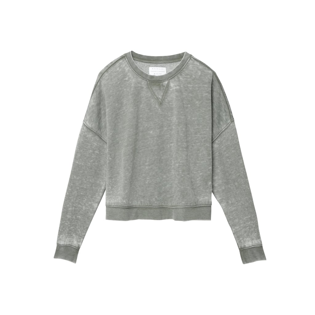 Kendall and Kylie Relaxed Cropped Crewneck Sweater ($35)