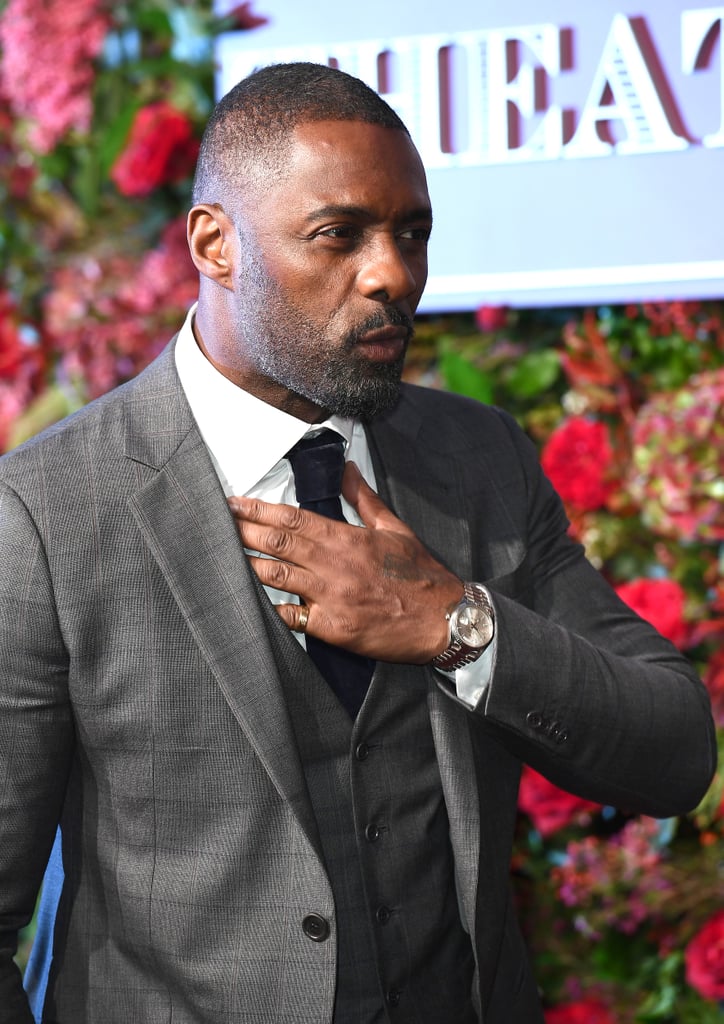 Idris Elba and Family at the Evening Standard Awards